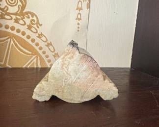 Carved Soapstone "See No Evil, Hear No Evil, Speak No Evil" Monkey Match Holder