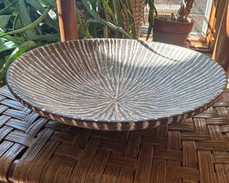 Handmade Pottery Bowl Signed 'E. Bell' 2015