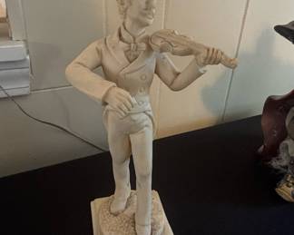 A. Santini "Classic Figure" Sculpture of a Roman Chariot Race, "FARO"