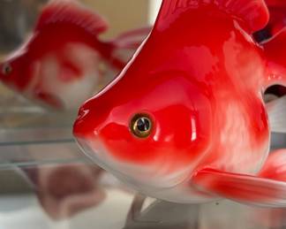 Noritake Bone China Koi Fish Figurine