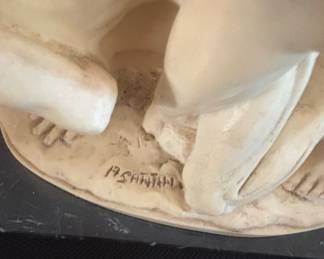 The Wrestlers Sculpture by A. Santini (Lotta)