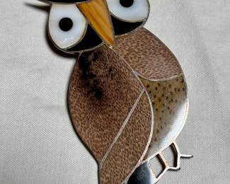 Sterling silver owl