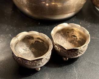Sterling salt cellars