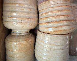 Stoneware Bowls with Rustic Glaze