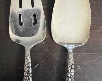 Oneida Community "South Seas" Silverplate Serving Pieces