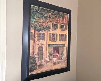 European Cafe Scene Painting by Ruane Manning second image