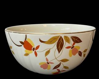 Halls Superior Quality Kitchenware "Autumn Leaf" Mixing Bowl