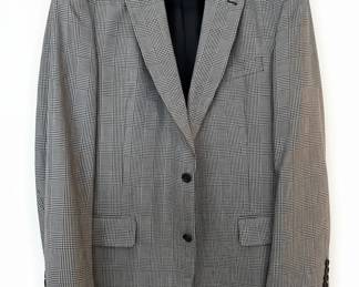 Jos. A. Bank Mens Plaid Wool Blend Sport Coat