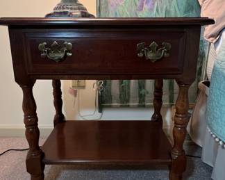 American Drew End Table with Drawer