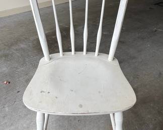 Vintage White Painted Chair