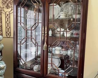 Chippendale Style China Cabinet