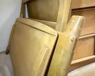 Heywood Wakefield Sculptura MCM Twin Bedframe