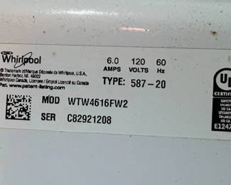 Whirlpool Dryer