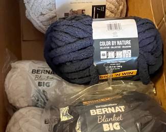 Assorted Colors Bernat Blanket Big Yarn