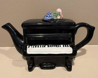 Ceramic Piano Teapot
