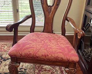 Legacy Classic Furniture Upholstered Seat Dining Arm Chair