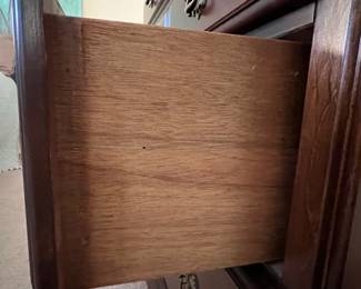 American Drew Cherry Dresser Drawer Detail