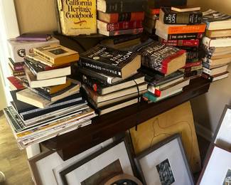 Loads of book and art 