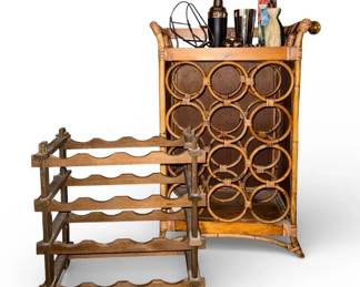 BohoChic Inspired Wine Storage