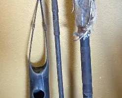 Global Ethnographic Collection Rare Spears and Dayak Quiver