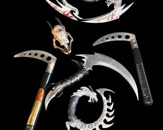 Epic Dragons Hoard Premium Fantasy Dagger  Martial Arts Kama Collection