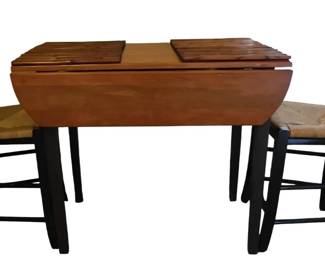 Charming Modern Farmhouse DropLeaf Dining Set