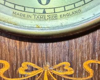 "Eclipse" Mantel Clock, English Sundial, and "Fancy" Mantel Clock