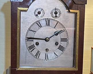 Gustav Becker Mahogany Cased Mantel Clock