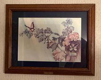 Joni Eareckson Tada "New Life" Monarch Butterfly Art Print