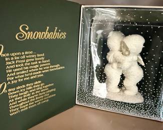 Department 56 Snowbabies Winter Tales Collection - "I Need a Hug"