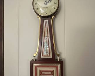 Seth Thomas "Federal" Banjo Clock