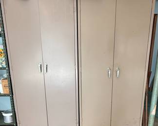 Vintage Metal Office Storage Cabinets by Office Equipment Distributers, Inc.