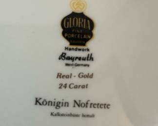 Gloria Fine Porcelain Bayreuth Decorative Plates (Set of 2)