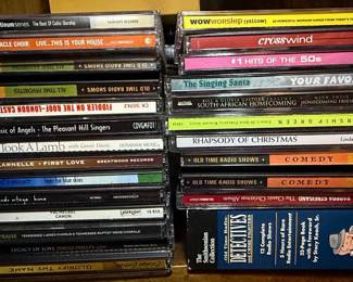 Collection of Music CDs