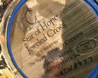 The House of Fratelli Coppini "Star of Hope" Jeweled Cross and Assorted Decorative Items