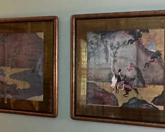 Fukae Roshu "The Pass Through The Mountains" Framed Print Set