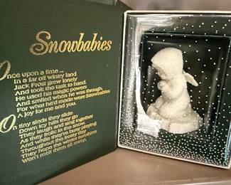 Department 56 Snowbabies Winter Tales Collection - "Now Lay Me Down to Sleep"