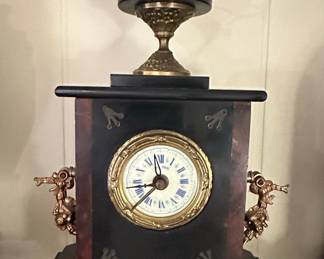 Ornate Vintage Mantel Clocks