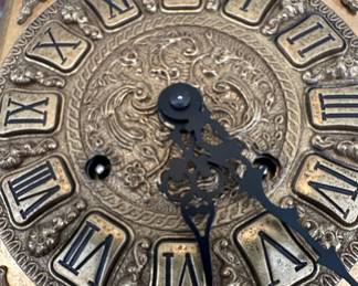 Ornate Brass Lantern Clock