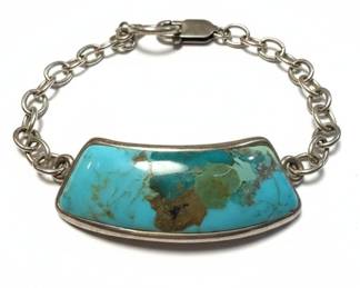 Barse Sterling Silver Turquoise Bracelet
