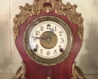 Ornate Vintage Mantel Clocks