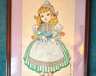 Annette Pleus Original Art - Dutch Girl