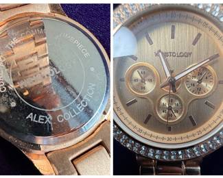 Wristology Women's Rose Gold Tone Chronograph Watch