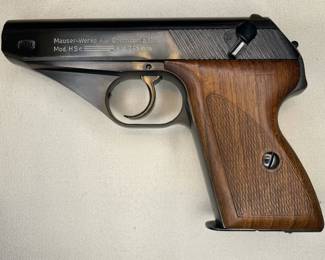 Mauser HSc Pistol, WWII German Army, WaA135 Marked