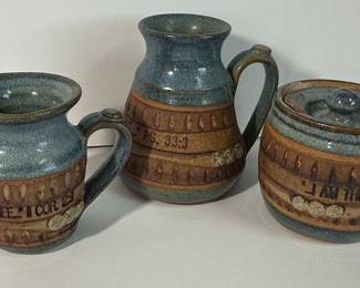 Ed Schrock "Down To Earth" Pottery Scripture Set