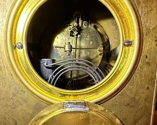 Ansonia Art Deco Brass Mantel Clock