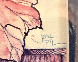 Joni Eareckson Tada "New Life" Monarch Butterfly Art Print