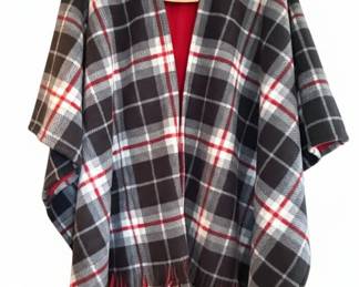 White Pine Reversible Ruana & Dog Sweater Set