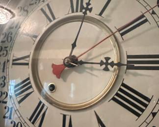 Octagon Calendar Wall Clock