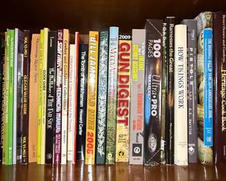 Assorted Books Collection - Firearms, Baseball, and History Focus